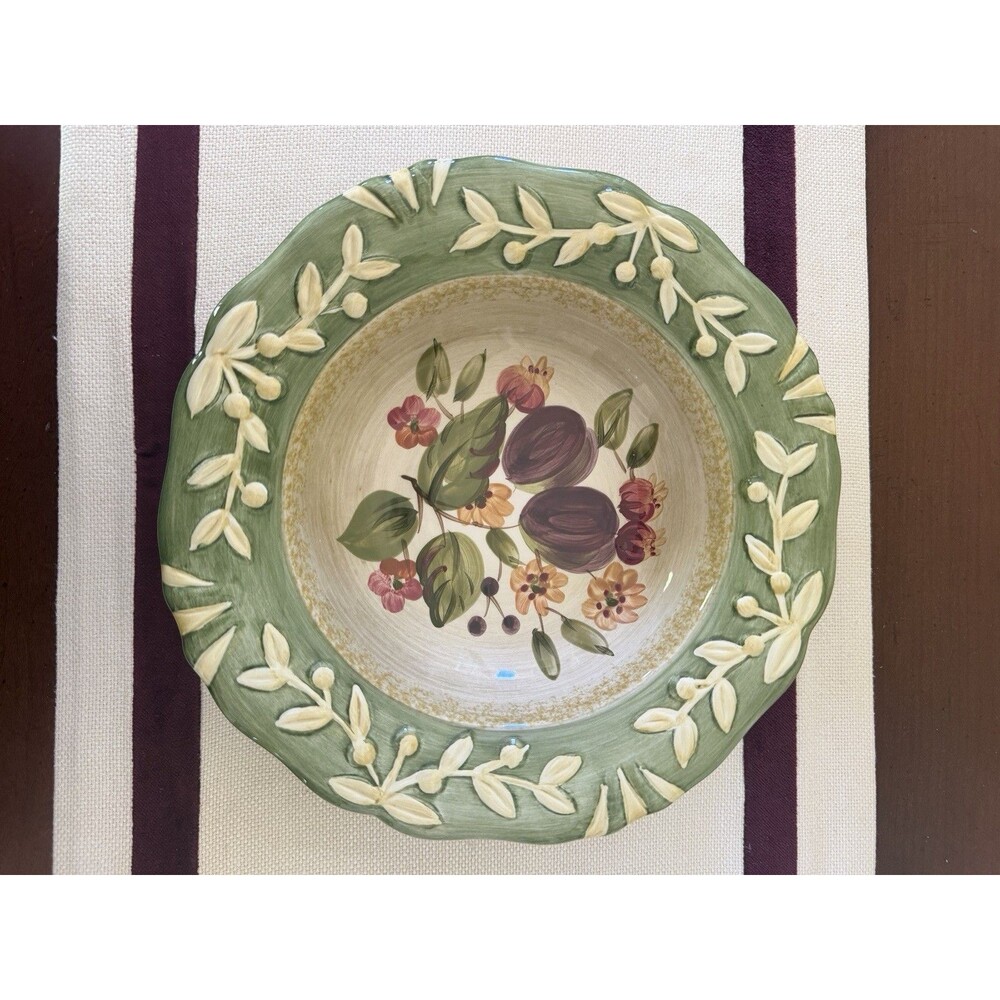 Certified International La Toscana Bowl Designed by Artist Pamela Gladding